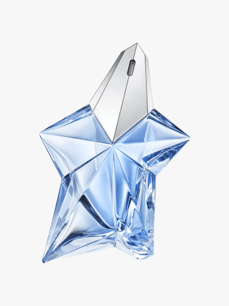 Thierry Mugler Angel Eau de Parfum in branded component on a light gray background